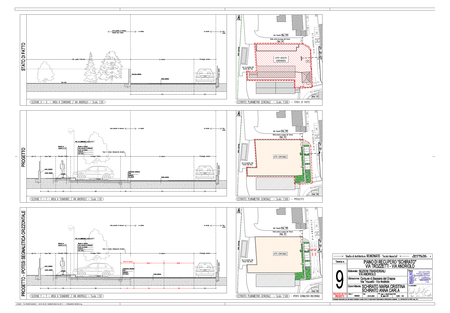 Tav. 9 - Stato di fatto /  progetto