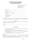 Istanza di partecipazione