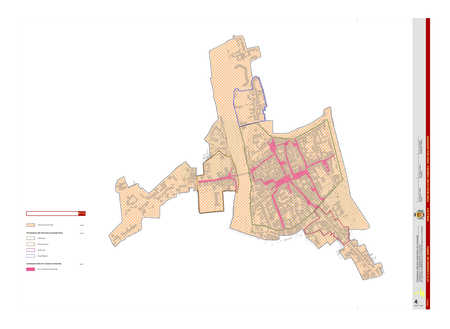 Tavola 4 scala 1:2.000 - Perimetrazione "Città antica, Borghi storici e Vie Commerciali" (L.R. 50/2012)