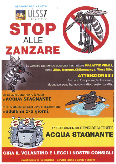 VOLANTINO AZIENDA SANITARIA ULSS n. 7 PEDEMONTANA