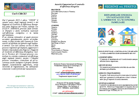 Volantino Regione Veneto