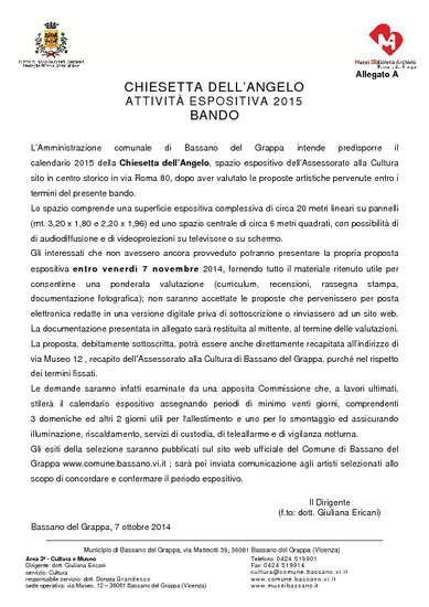 Bando Chiesetta