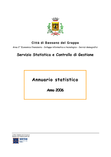 Annuario Statistico 2006