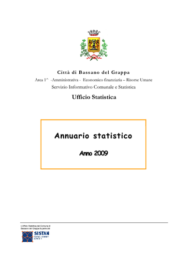 Annuario Statistico 2009