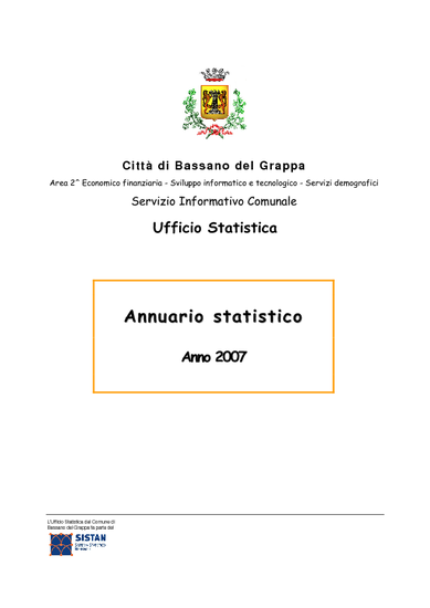 Annuario Statistico 2007