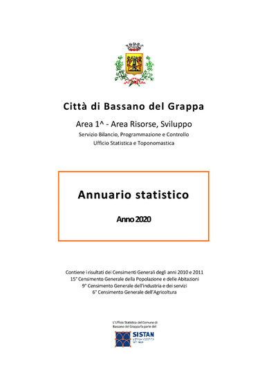 Annuario Statistico 2020