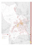 Tavola scala 1:10.000 - Perimetrazione "Centro urbano" e individuazione aree e strutture dismesse e degradate (L.R. 50/2012)